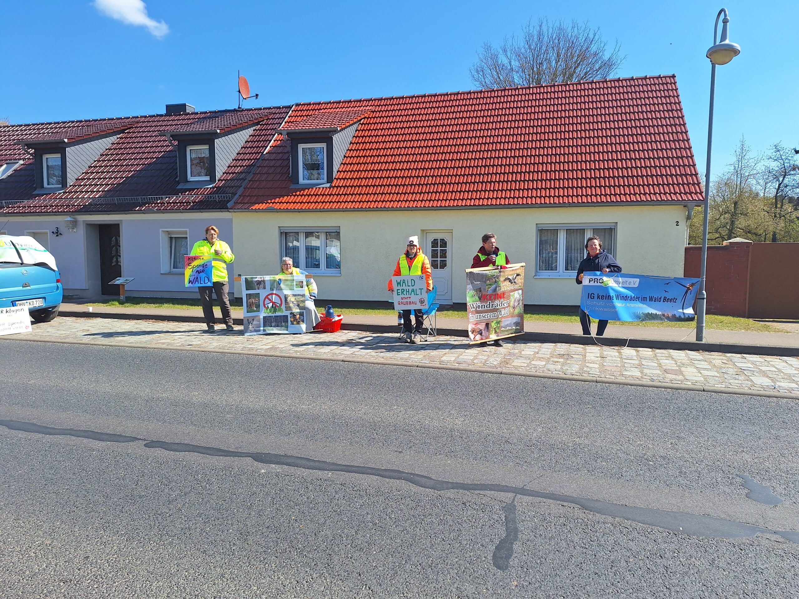 Action in Beetz on 11 April 2026