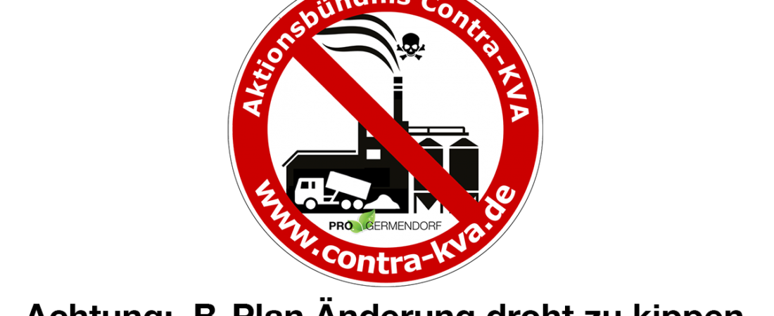 Achtung: B-Plan Änderung droht zu kippen!